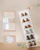 Schuhboxen, Schuh-Organizer aus Kunststoff, mit Tür, Produktbild-Vorschau 6