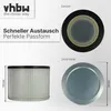 vhbw Faltenfilter kompatibel mit Rowi RAS 800/18/1 Inox Produktbild-Vorschau 4