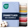 Komfortec Jersey Spannbettlaken 160x200 cm, 100% Baumwolle, Produktbild-Vorschau 1