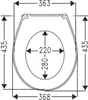WC-Sitz O.novo mit QuickRelease und SoftClosing Funktio wei Produktbild-Vorschau 5