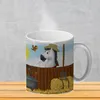 Glitzer-Glitzer-Kaffeebecher mit weißes Pferd Motiv Produktbild-Vorschau 3