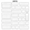 Schubladen-Organizer Set, 25-tlg. Aufbewahrungsboxen für Produktbild-Vorschau 1