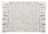 Heckettlane Off-White Badematte - Madras 60x60 cm - Produktbild-Vorschau 1