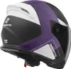 Kask Bogotto H586 City-B jet, czarny mat/fioletowy/biały, M Podgląd zdjęcia produktu 6