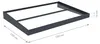 Westmann Metall Vordach Moda D Anthrazit 100x150x16 cm Produktbild-Vorschau 5