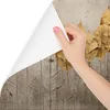 Muralo Vlies Fototapete BLÄTTER Pflanzen Beton 3D Effekt Produktbild-Vorschau 3