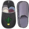 ONVAYA® ABS Gästepantoffel | Kaktus | 6er Set | Antirutsch Produktbild-Vorschau 2