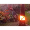 Rengo Corten Stahl Rost Terrassen ofen Garten Kamin Feuer Produktbild-Vorschau 4