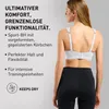 Reggiseno sportivo imbottito Odlo, modello High Support, Anteprima dell’immagine prodotto 2