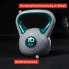 GORILLA SPORTS® Kettlebell - 5kg Gewichte, Kunststoff - Produktbild-Vorschau 9