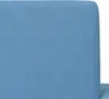 A close-up view of a blue fabric surface, likely part of a sofa or cushion. Náhľad obrázku produktu