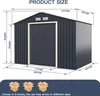 Metalowa szopa na narzędzia, szopa na narzędzia z 2 Podgląd zdjęcia produktu 6