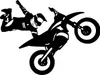 Motocrosser - Wandtattoo - MX2 - Mad Skills - Cross - Produktbild-Vorschau 2