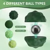 Magnet-Bälle Fidget Toy 8 Stk. Silikon-Sensorikspielzeug Produktbild-Vorschau 6