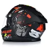 LS2 FF808 Stream II casque intégral noir rouge mat angry Voir les images du produit 6