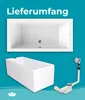Calmwaters® Acryl Premium Badewanne Komplettset 190x90 cm - Produktbild-Vorschau 8