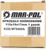 MAR-POL Odstředivá spojka 115x19 mm perodrážka 1-řemen Náhled obrázku produktu 6