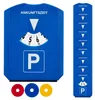 20 parkeerkaarten in een set, ijskrabber, 3 Productafbeelding-voorbeeld 9
