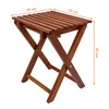 Eukalyptová skládací stolička TACOMA přírodní - 37 x 29 cm Náhled obrázku produktu 2