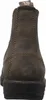 The back view of a brown leather boot. Produktbild-Vorschau