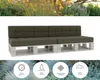 Palettenkissen, Palettenauflagen Sitzkissen Rückenlehne Produktbild-Vorschau 4