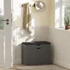 Banc pour chaussures Vicco Schufy Anthracite 60x51cm avec 2 Voir les images du produit 3