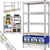 MONZANA® Schwerlastregal 180x90x40cm 875kg 5 MDF-Platten Produktbild-Vorschau 1