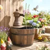 Outsunny Gartenbrunnen Wasserspiel Springbrunnen Produktbild-Vorschau 8