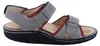 FINN COMFORT FINNAMIC Yuma Damen Sandale grau Nubukleder - Produktbild-Vorschau 4