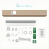 Estika Dvojitá roleta Klemmfix - 50 x 220 cm - Šedá - Duo Náhľad obrázku produktu 8