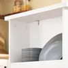 SoBuy Stolik barowy z 3 półkami, stolik barowy do małych Podgląd zdjęcia produktu 5