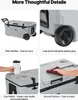 VEVOR Portable Cooler (74 qt/120 puszek), izolowana Podgląd zdjęcia produktu 5
