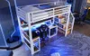 Hochbett 90 x 200 cm mit Schreibtisch, Stauraumtreppe, Produktbild-Vorschau 18