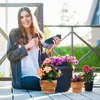 Set di 3 vasi da fiori Relaxdays, in legno fiammato, per Anteprima dell’immagine prodotto 5