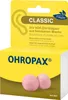 A product box for Ohropax Classic earplugs, showing the packaging and two earplugs. Anteprima dell’immagine prodotto