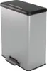 Curver Duo Tretmülleimer Deco 26L+26L Silbern Produktbild-Vorschau 1