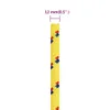 vidaXL Bootsseil Gelb 12 mm 50 m Polypropylen Produktbild-Vorschau 5