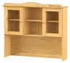 Aufsatz Julien für Sideboard, mit 2 Glastüren und 1 Boden Produktbild-Vorschau 2