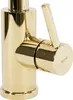A close-up of a gold kitchen faucet. Podgląd zdjęcia produktu