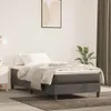 Materasso a molle, Grigio scuro, 90X210X20 Cm, velluto Anteprima dell’immagine prodotto 2
