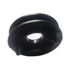 A black pulley wheel is shown against a white background. Produktbild-Vorschau