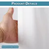 A hand is shown pressing against a white fabric, demonstrating its thickness and opacity. Náhled obrázku produktu