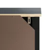 Badschrank BERG Schwarz 69,5x34x110 cm Massivholz Kiefer Produktbild-Vorschau 7