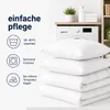 Komfortec Premium Bettwäsche 155x220 cm Bettbezug + 80x80 Produktbild-Vorschau 8