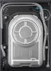The back of a washing machine, showing the motor and hoses. Produktbild-Vorschau
