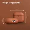 Custodia in vera pelle Accezz per AirPods 4 - Cognac Anteprima dell’immagine prodotto 11