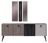Anrichte Sideboard mit Spiegel Gruppe Holzschrank Schrank Produktbild-Vorschau 3