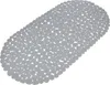 Badewannenmatte Duschmatte 36x69cm grau Badewanneneinlage Produktbild-Vorschau 1