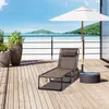 Sonnenliege klappbar Gartenliege mit Kopfkissen, Produktbild-Vorschau 2