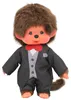 Monchhichi plyšová figurka ženicha černá/hnědá Náhled obrázku produktu 2